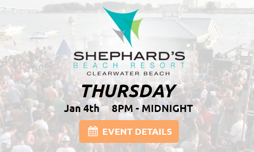 Shephard’s Beach Resort – 01-04-18 – Clearwater Beach